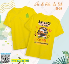 Áo nhóm du lịch biển