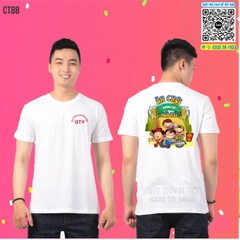 Đồng phục đi biển cho nhóm màu xanh teambuilding - Đồng phục may thành việt