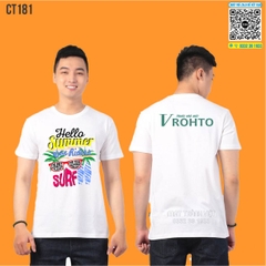 Áo phông đồng phục đi biển công ty tại hà tĩnh - Đồng Phục May Thành Việt