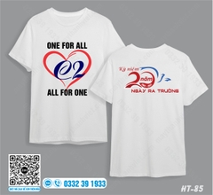 Áo kỉ niệm ra trường tại Nghệ An - Đồng phục May Thành Việt