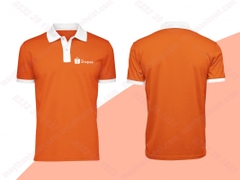 Áo thun đồng phục giá rẻ cổ bẻ ỉnh Hậu Giang Hậu Giang- Đồng phục May Thành Việt