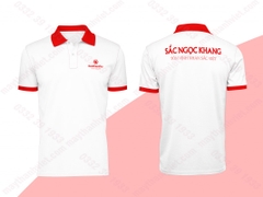 Áo thun đồng phục giá rẻ cổ bẻ màu xanh Bạc Liêu Bạc Liêu- Đồng phục May Thành Việt