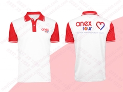 Áo thun đồng phục polo công ty Anex- Đồng phục May Thành Việt
