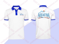 áo thun đồng phục polo công ty Aquafiana- Đồng phục May Thành Việt