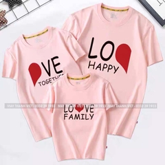 Áo Thun Gia Đình Đi Biển Giá Rẻ Tại Đắk Nông Màu vàng - Đồng Phục May Thành Việt