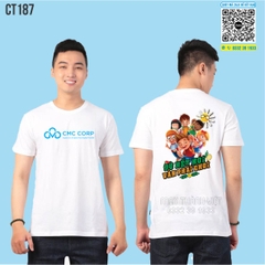 Áo thun team công ty tại Hải Dương - Đồng Phục May Thành Việt