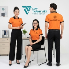 Áo Đồng Phục Màu Cam