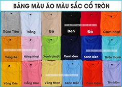 Áo thun nhiều màu sắc đẹp cho trẻ em - Đồng phục may thành việt