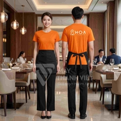 May Áo Đồng Phục Nhà Hàng Chuyên Nghiệp