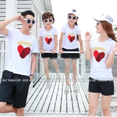 Các Mẫu Áo Đồng Phục Gia Đình Giá Rẻ Tại Đồng Nai Màu cam - Đồng Phục May Thành Việt