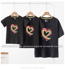 Đặt Áo Gia Đình Giá Rẻ Tại Hà Tĩnh Màu Trắng - Đồng Phục May Thành Việt