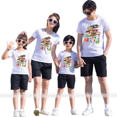 đồng phục đi biển gia đình