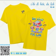 Đồng phục đi biển màu vàng