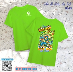 Đồng phục đi biển màu xanh chuối