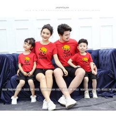 Đồng Phục Gia Đình Đẹp Giá Rẻ Màu Trắng - Đồng Phục May Thành Việt