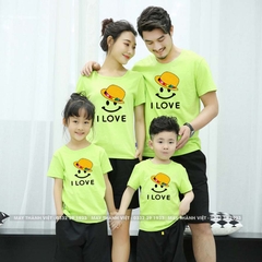 Đồng Phục Gia Đình Đẹp Giá Rẻ Màu Trắng - Đồng Phục May Thành Việt