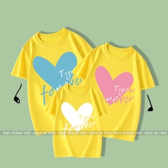 Đông Phục Gia Đình Đẹp Màu Xanh Chuối - Đồng Phục May Thành Việt