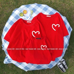 Đồng Phục Gia Đình Giá Rẻ Tại Phú Yên Màu xám - Đồng Phục May Thành Việt