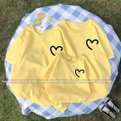 Đồng Phục Gia Đình Giá Rẻ Tại Phú Yên Màu xám - Đồng Phục May Thành Việt