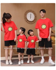 Đồng Phục Gia Đình Mùa Hè Giá Rẻ Tại Kon Tum Màu xanh cốm - Đồng Phục May Thành Việt