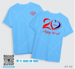 Mẫu áo phông họp lớp đẹp rẻ tại Quảng Ninh - Đồng phục May Thành Việt