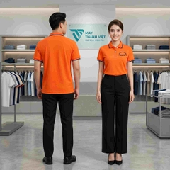 Áo Đồng Phục Lớp Màu Cam