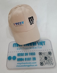 Mũ in logo dong phục