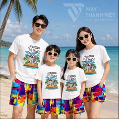 Quần Áo Đồng Phục Gia Đình Đi Biển
