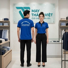 Áo Đồng Phục Màu Xanh Dương