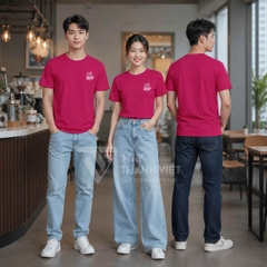 Đồng Phục Cafe In Logo iSee