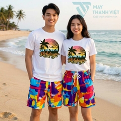 Áo Thun Nhóm Đi Biển