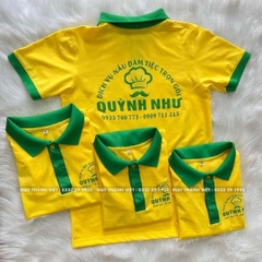 Áo Phông Đồng Phục Nhà Hàng Tại Hậu Giang - Đồng Phục May Thành Việt