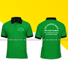 áo đồng phục nhà hàng may sẵn giá rẻ - Đồng phục may thành việt