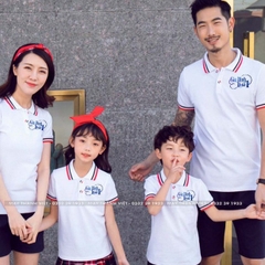 Mẫu Áo Gia Đình Đẹp có cổ Giá Rẻ Tại Tây Ninh - Đồng Phục May Thành Việt