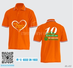 Áo ra trường 15 năm tại Tiền Giang - Đồng phục May Thành Việt