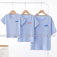 Mẫu Đồng Phục Gia Đình Giá Rẻ Tại Đồng Tháp Màu cam - Đồng Phục May Thành Việt