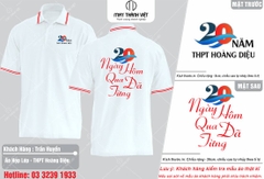 Mẫu đồng phục họp lớp đẹp rẻ 20 năm ngày ra trường tại Bình Dương - Đồng phục May Thành Việt