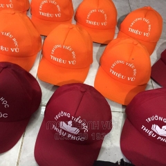 Mũ đồng phục mầm non tiểu học ở Bạc Liêu - Đồng phục may thành việt