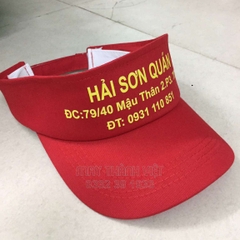 Mũ đồng phục Nhà Hàng nửa đầu ở Bình Phước - Đồng phục may thành việt