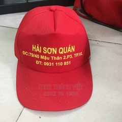 Mũ đồng phục Nhà Hàng đẹp giá rẻ ở Bình Thuận - Đồng phục may thành việt