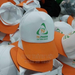 Mũ lưỡi trai đồng phục công ty dược phẩm ở Bình Dương - Đồng phục may thành việt