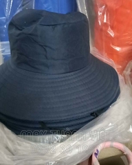 Mũ nón bucket tai bèo màu xanh tím than đẹp- Đồng phục may thành việt