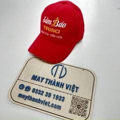 mũ du lịch màu đỏ Bắc Giang - Đồng phục may thành việt