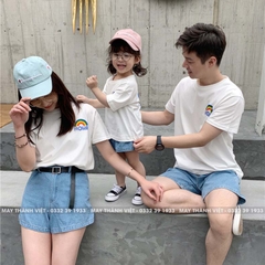 Áo Cặp Gia Đình Đẹp Màu Vàng - Đồng Phục May Thành Việt