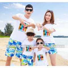 Đồng Phục Đi Biển Cho Gia Đình Giá Rẻ Tại An Giang Màu đỏ - Đồng Phục May Thành Việt