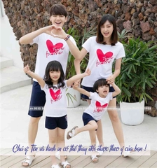 Quần Áo Gia Đình 3 Người