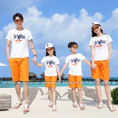 Quần Áo Gia Đình Đi Biển Chất - Đồng Phục May Thành Việt