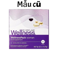 Thực Phẩm dinh dưỡng Wellosophy WellnessPack Woman dành cho nữ – 38838 Oriflame