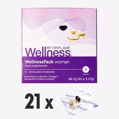 Thực Phẩm dinh dưỡng Wellosophy WellnessPack Woman dành cho nữ – 38838 Oriflame