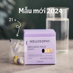 Thực Phẩm dinh dưỡng Wellosophy WellnessPack Woman dành cho nữ – 38838 Oriflame